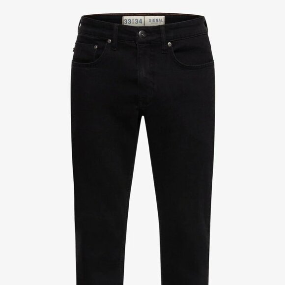 Signal Clothing Black Denim Jeans - Picture 2 of 2